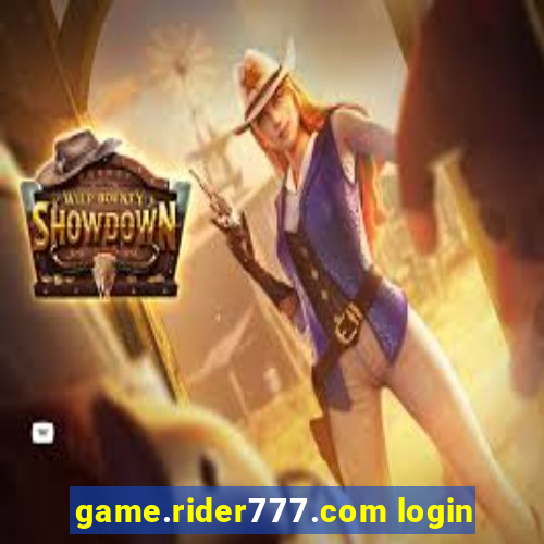 game.rider777.com login